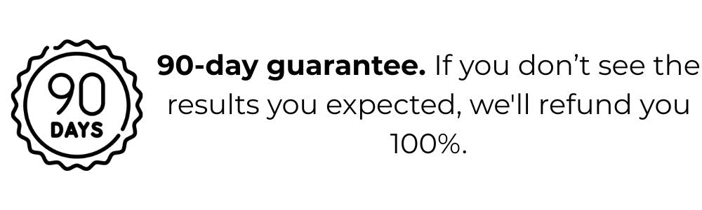 90-day guarantee